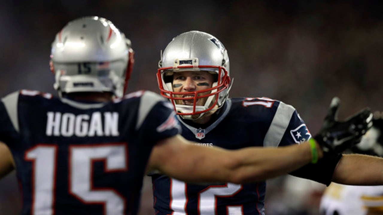 Hogan's big receiving day helps lead Patriots to Super Bowl